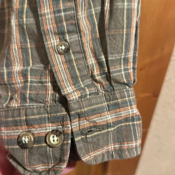 Wrangler Riggs Workwear Button Down Long Sleeve Vintage - Picture 6 of 6